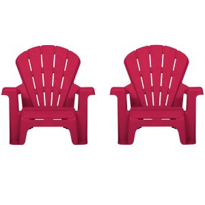 Little Tikes Garden Chair - Red 2 Pack